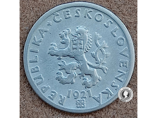 20 halier - 1.ČSR - 1921