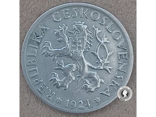 1.koruna - 1.ČSR - 1924