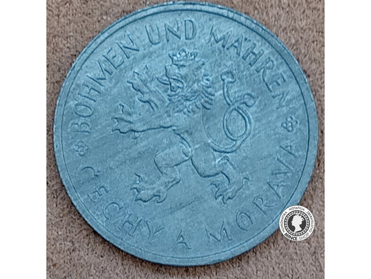 1 koruna - Protektorát Čechy a Morava - 1943