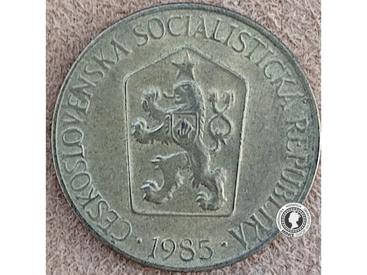 1 koruna - Česko-Slovensko - 1985