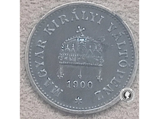 1 filler - Rakúsko-Uhorsko - 1900