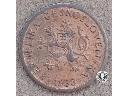 10 halier - 1.ČSR - 1938