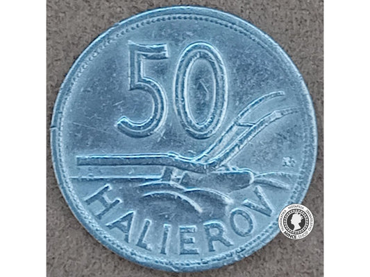 50 halier - Slovenský Štát - 1943