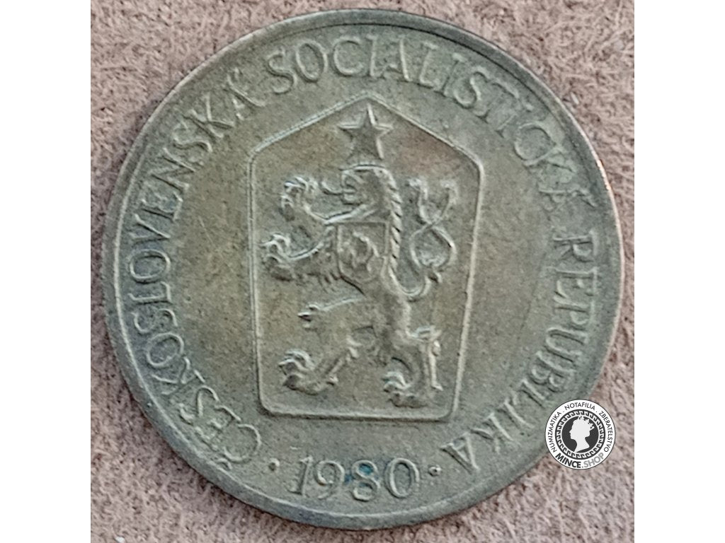 1 koruna - Česko-Slovensko - 1980